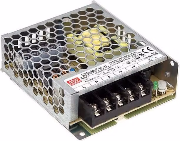 Alimentatore 35W 24V da scatola di derivazione LRS-35-24
