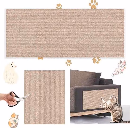 Parete da arrampicata per gatti 30 x 100 cm - Autoadesiva per gatti - Protezione resistente ai graffi