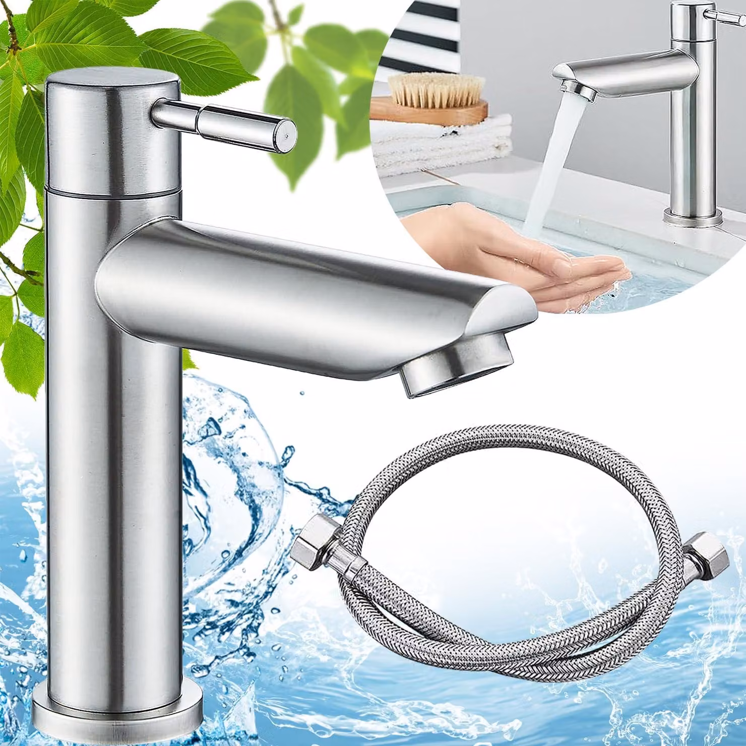 Rubinetto monocomando per lavabo