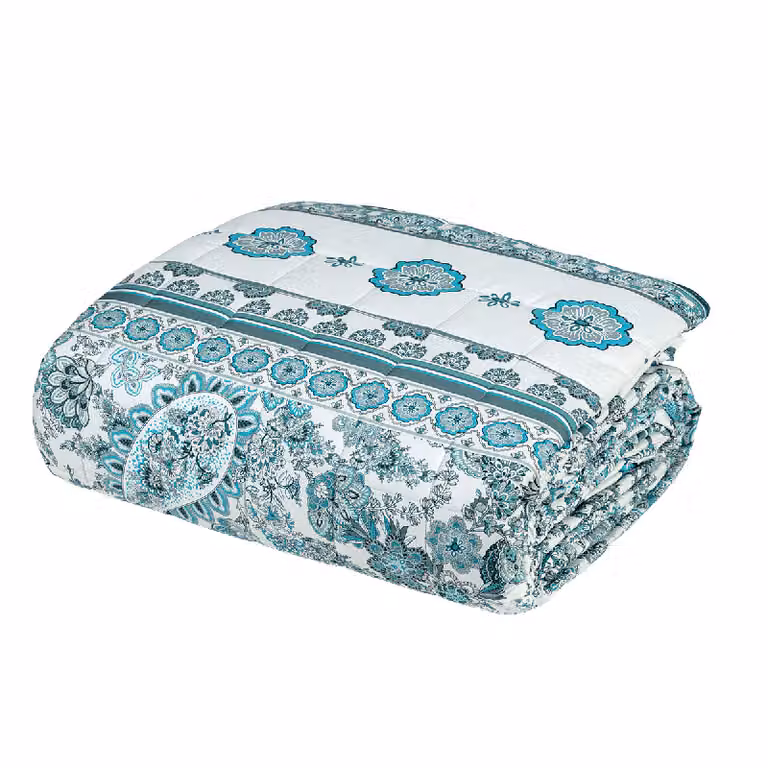 SAMARCANDA Quilt - Taglia: 2 piazze,Colore: SAMARCANDA - GREY GREEN