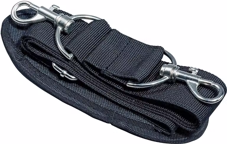 allit 420910 Cinghia di trasporto Cinghia per custodia AluPlus nera