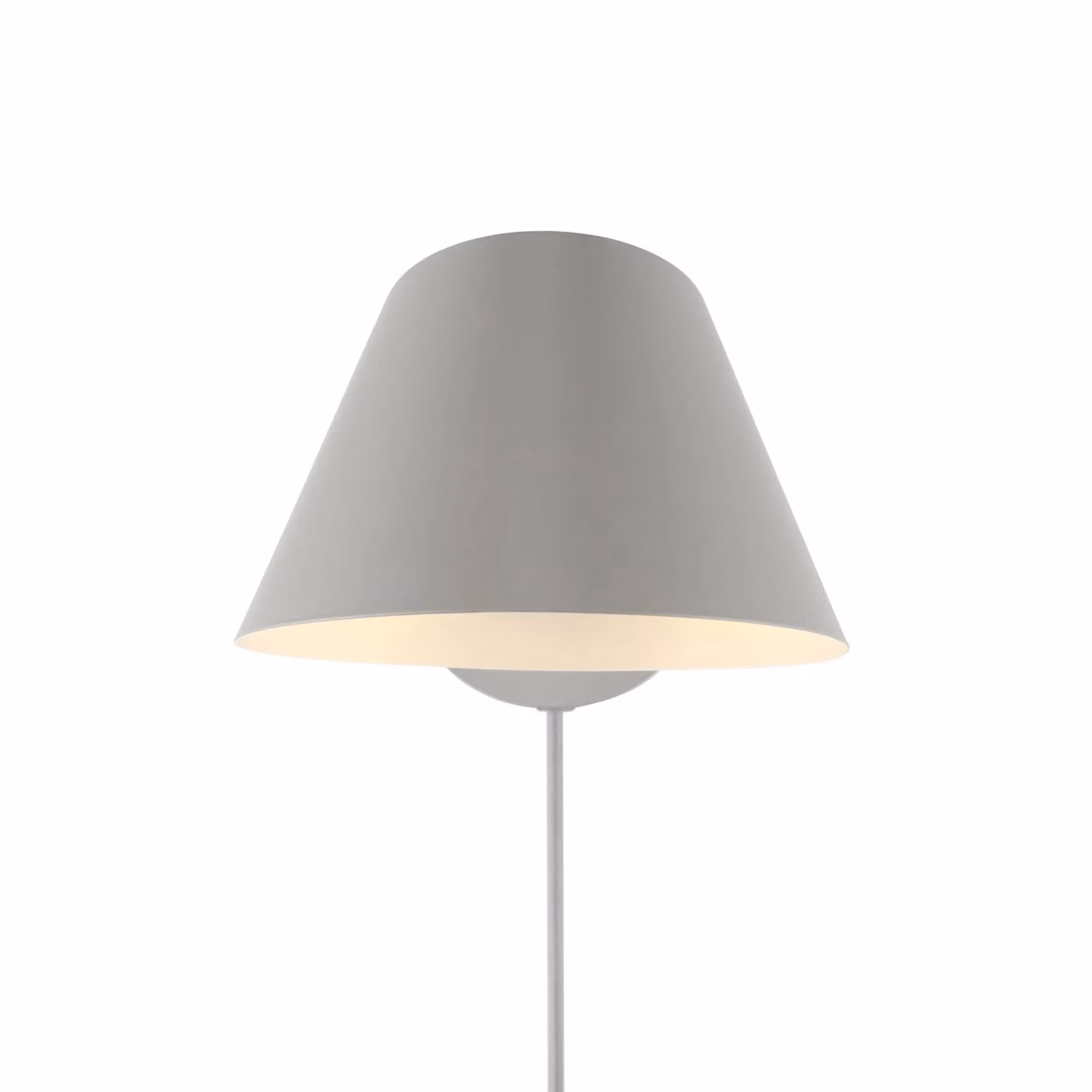 DFTP by Nordlux Applique da parete di design Stay Short, Alluminio / Grigio / Zincato, Camera da letto, Metallo, Design, Applique