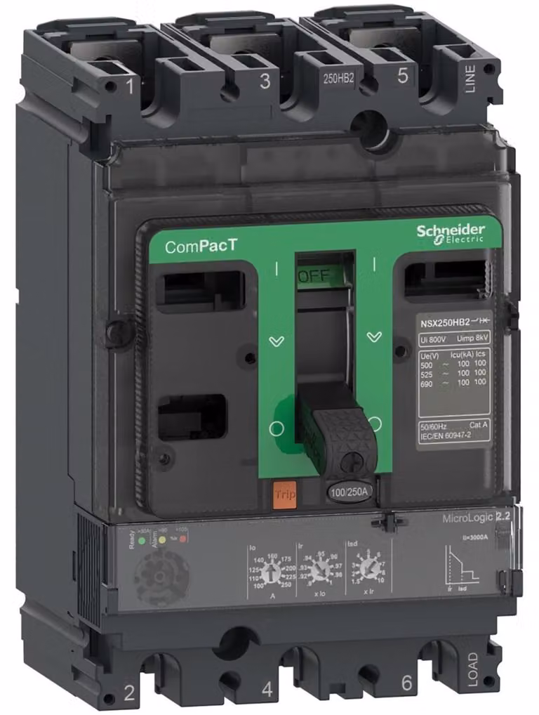 Interruttore automatico scatolato Schneider Electric C25F32D250