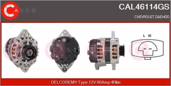 Alternatore 80A