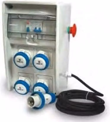 Quadro per edilizia Fanton 86740 Fme con 4 posti + interruttore 74324 colore multicolore – 1