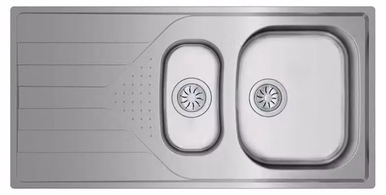 Lavello TEKA UNIVERSE 1000 x 500 mm in acciaio inox 115140001