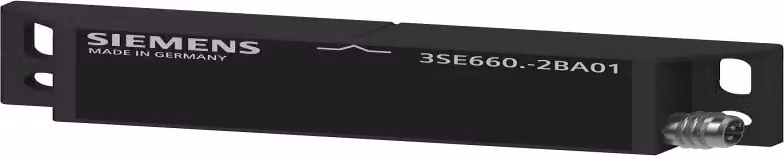 Elemento di commutazione per interruttore magnetico Siemens, 25x88 mm, 20E, connettore M8 a 4 poli. 3SE66042BA01