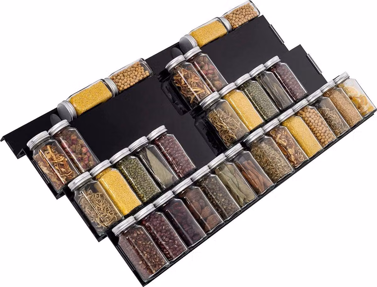 Conservazione delle erbe aromatiche - Scaffale per spezie ed erbe aromatiche - Scaffale da cucina