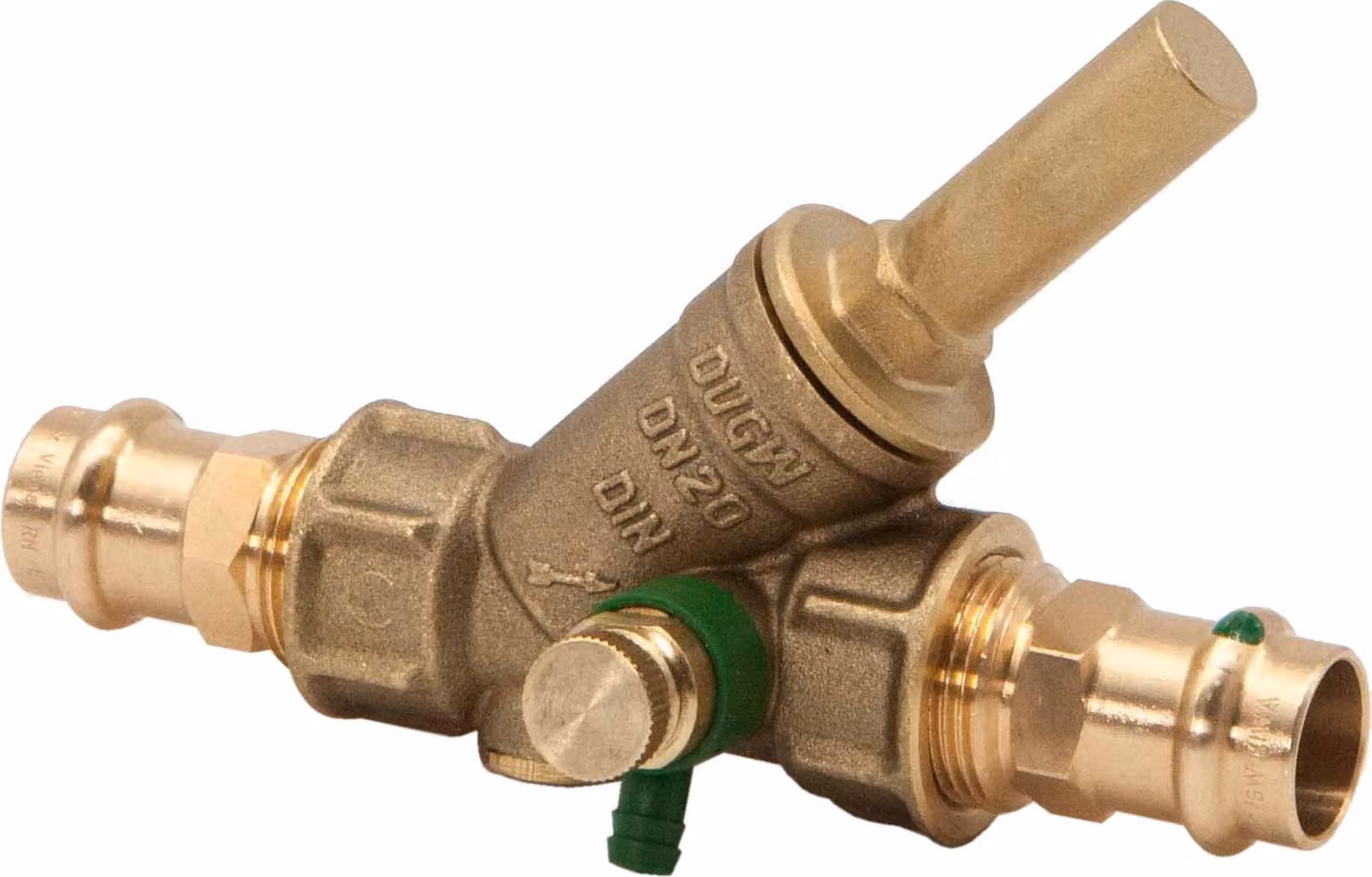 Antiriflusso Js, Con Scarico. Pressfitting, Dn20, Press18, Dvgw