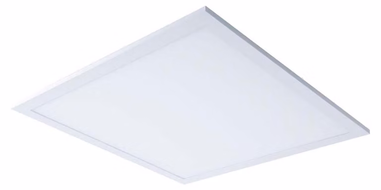 Plafoniera LED, pannello, telecomando, dimmerabile, CCT, 45x45 cm