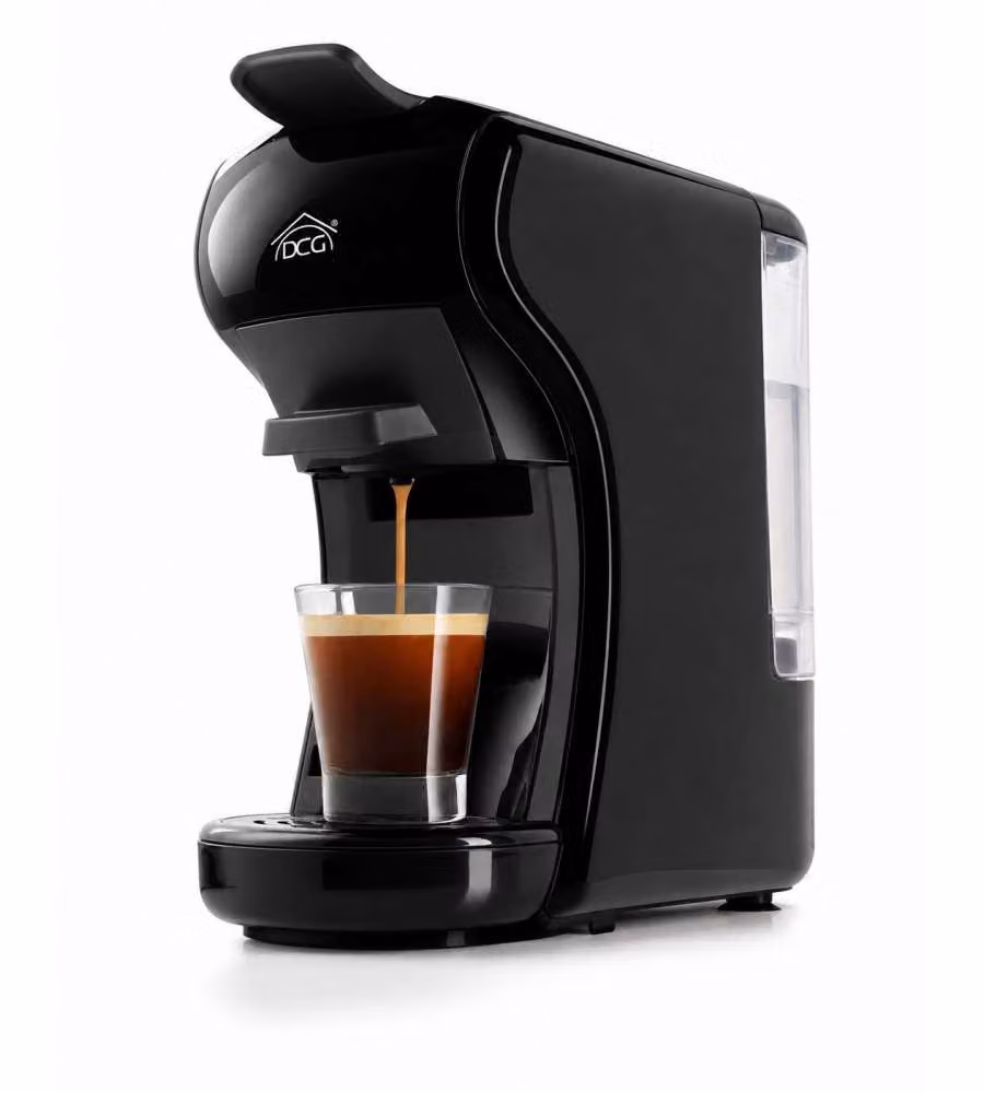 Macchina da Caffè Multicapsula DCG ES6517 Nespresso Originale 19 Bar, 1450 W, Colore Nero – 1