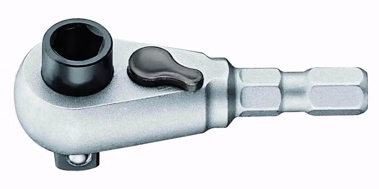 Tengtools 270090103 Cabezal Adaptador Con Carraca Hex/Cuadrado 1/4 In Dr