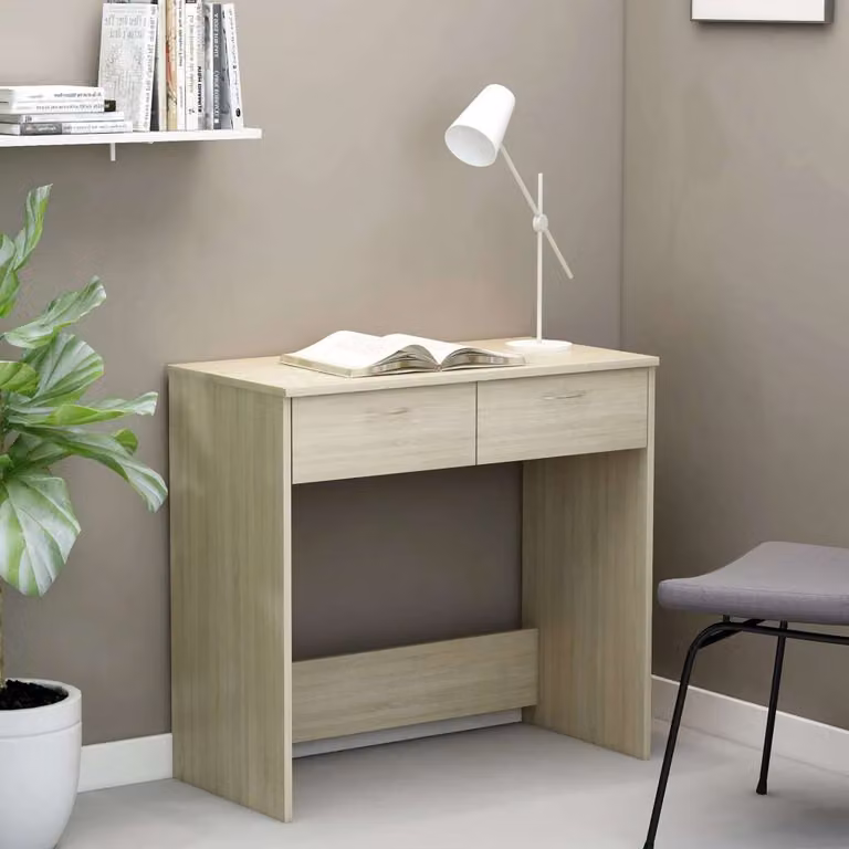 Maison Exclusive - Scrivania in rovere Sonoma 80x40x75 cm Materiale ligneo