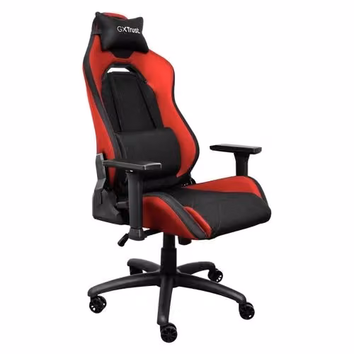 Sedia Gaming Trust GXT714R Ruya Nero e Rosso con Poggiatesta e Braccioli – 3