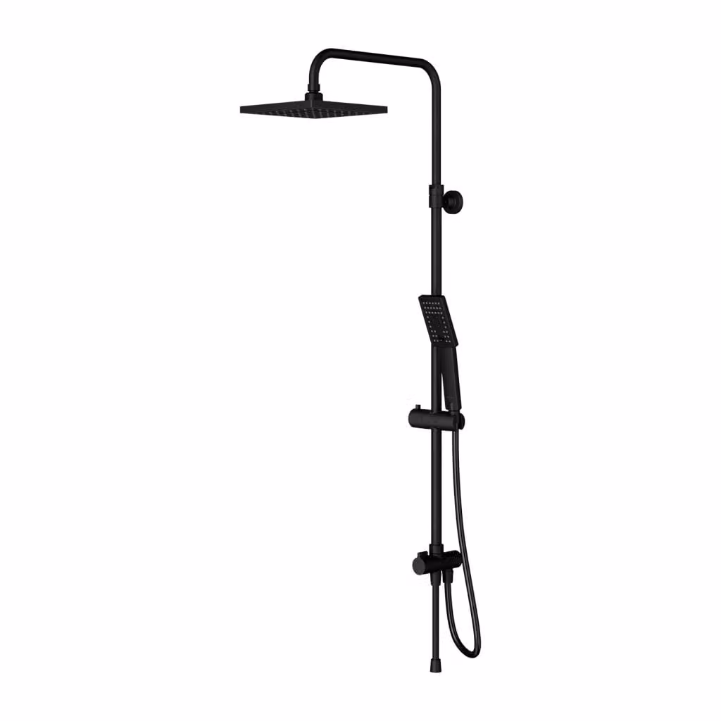 Omnires JIMJIM SYSJIMJIMBL set doccia, nero opaco