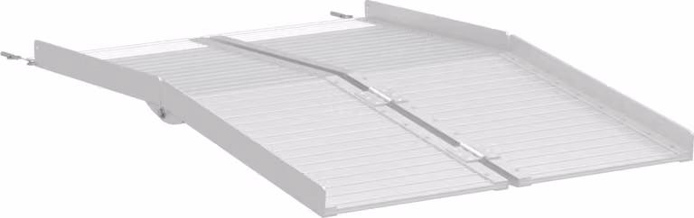 Rampa per sedia a rotelle 270 kg Argento 270 kg Alluminio