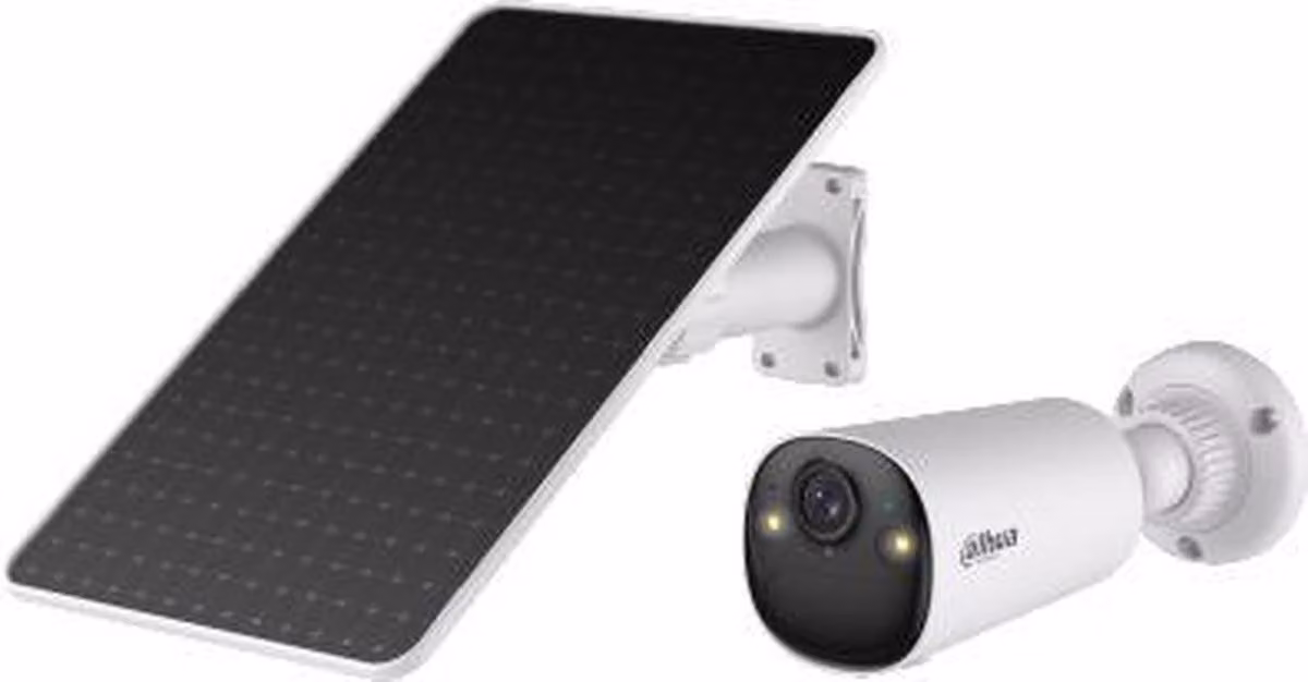 Dahua DH-KIT-EUR/IPC-BF8CP-0210B-XL- DAHUA Apollo BulletKit WiFi6 weiß Überwachungskamera+Solar