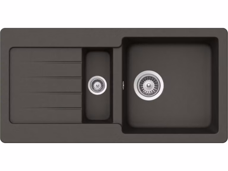 Lavello Schock Typos D-150S U 860 x 435 mm asfalto TYPD150SUGAS