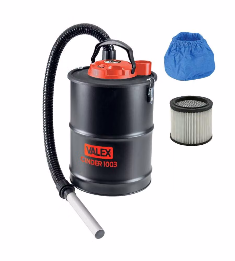 Valex Aspiracenere Cinder 1003 - 1000W - Serbatoio 18lt