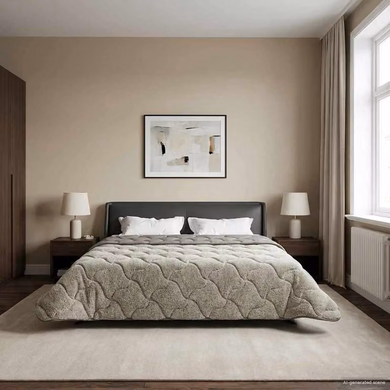 Piumino estivo reversibile in microfibra traspirante vidaXL, Grigio, L 240 x P 220 cm