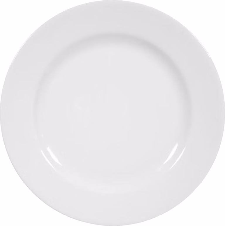 Piatto Fl 20Cm Rondo Bianco Mancante