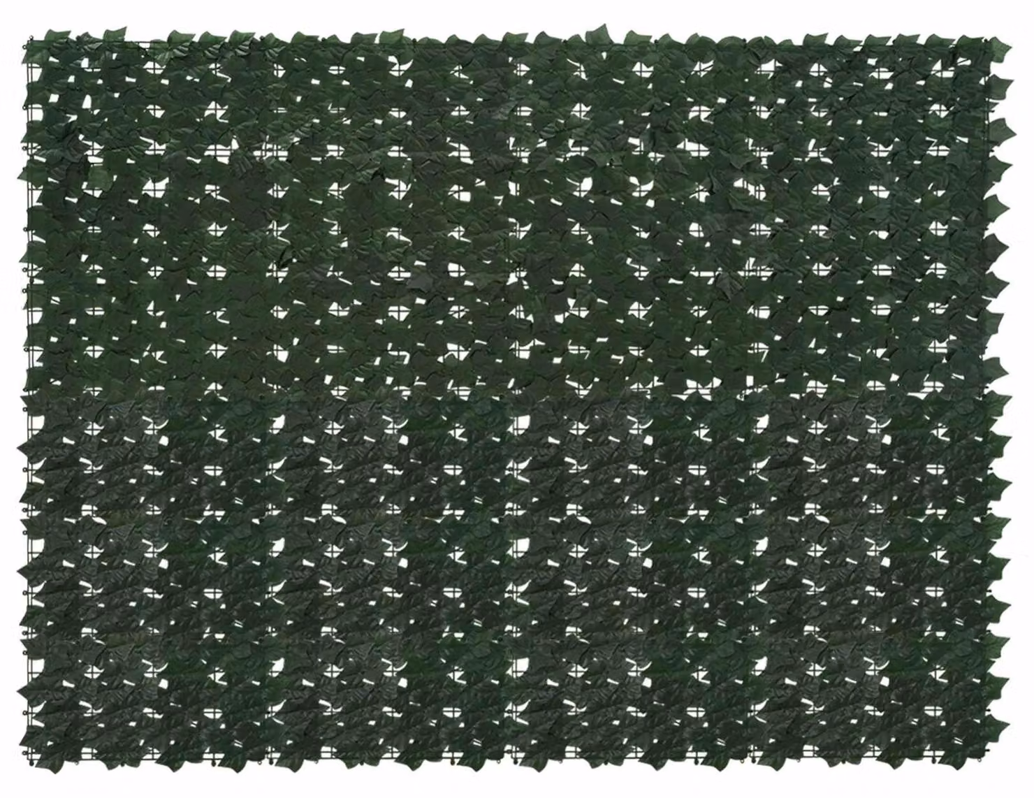 Schermo per balcone con foglie Verde Scuro 200 x 150 cm