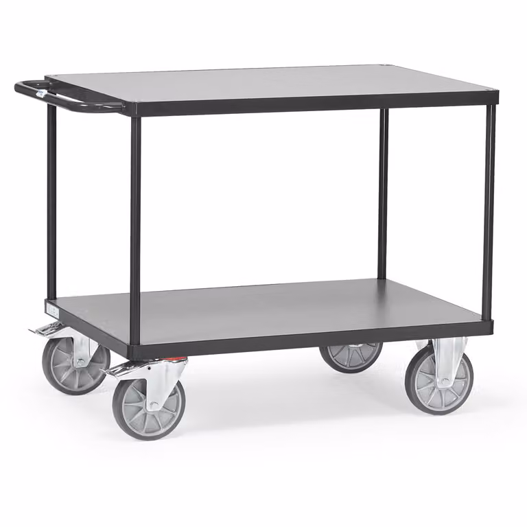 Attrezzatura di trasporto Fetra Carrello da tavolo 2400/7016 Piano di carico 850 x 500 mm, 2400/7016