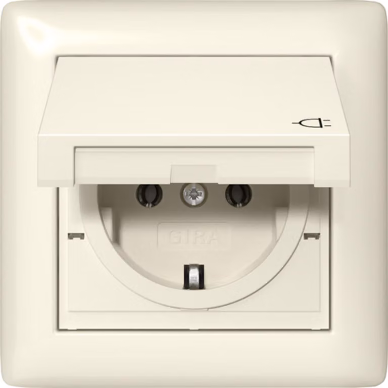 GIRA 415701 SCHUKO KD + set IP44 + cornice (415701)