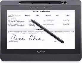 Set Tavoletta Grafica Wacom Signature DTU1141B e Sign Pro, Nero, 10,1 pollici – 2