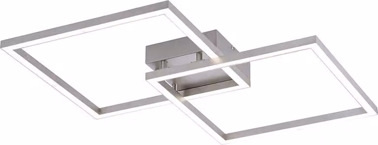 Plafoniera LED RGB, telecomando, controllo vocale e tramite app L 63,5 cm