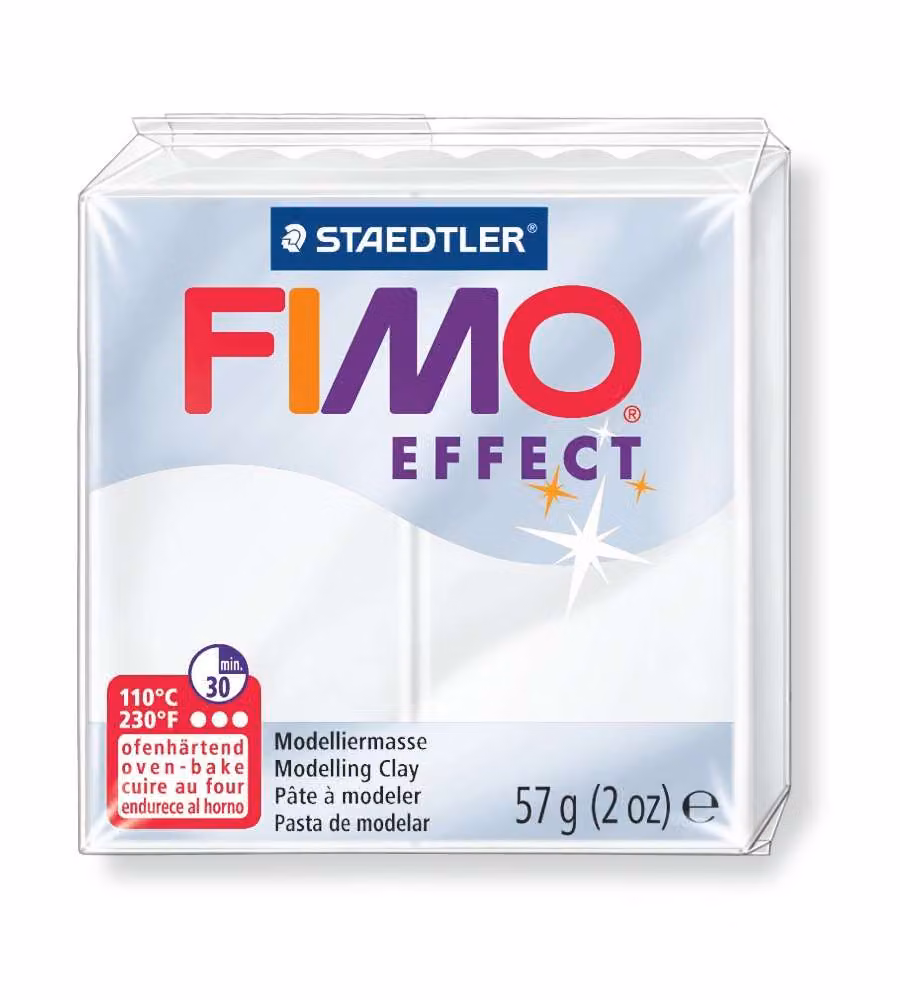 Pasta fimo soft effect 56 g traslucido