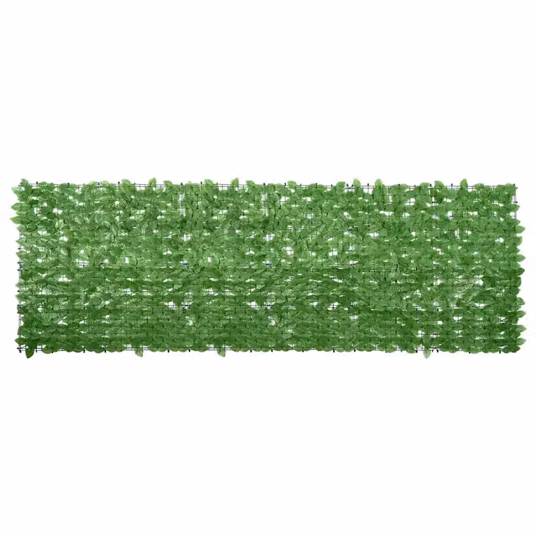 vidaXL Paravento da Balcone con Siepe Artificiale Verde L: 300 cm, H: 100 cm