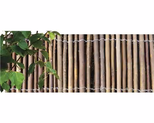 Tappetino in vimini scuro 1,5 x 3 m
