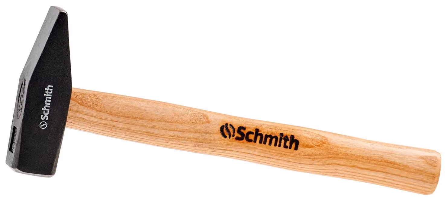 Martello da fabbro Schmith, 1500 g, con manico in legno, utensile professionale per artigiani, edilizia, officina, industria