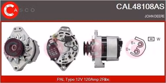 Alternatore 120A