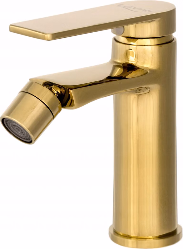 Granitan - Rubinetto per bidet - Rubinetto da bagno - Cartuccia in Vetroceramica - Oro - Rubinetto per bidet - ROSSA