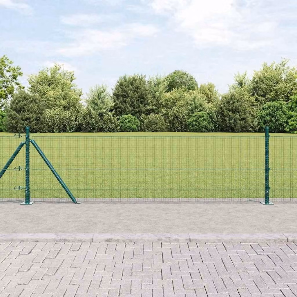 Maison Exclusive - Palo della recinzione Verde 100 x 0,5 m (rete 19 x 19 mm)