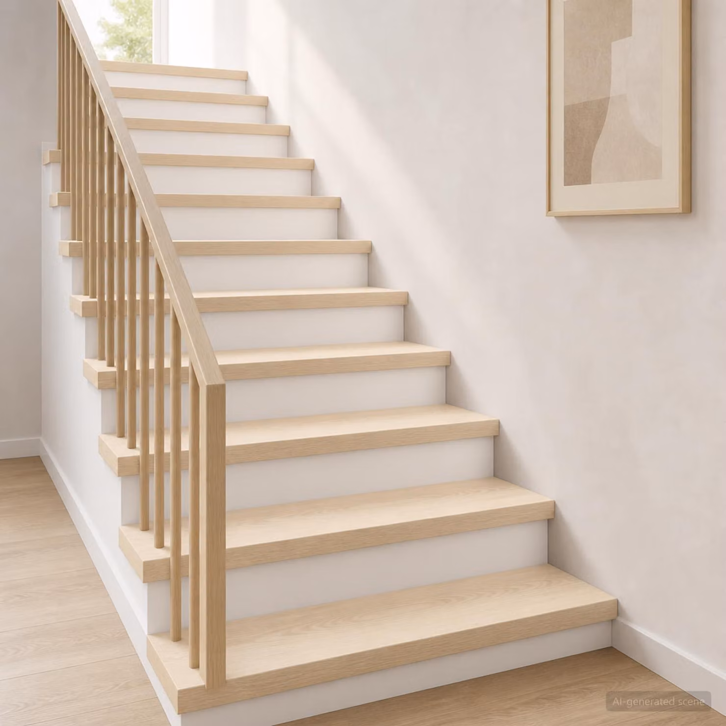 vidaXL Gradini per Scale in Pietra Naturale, 16 Pezzi, Bianco, L 70 cm x P 30 cm x H 2 cm
