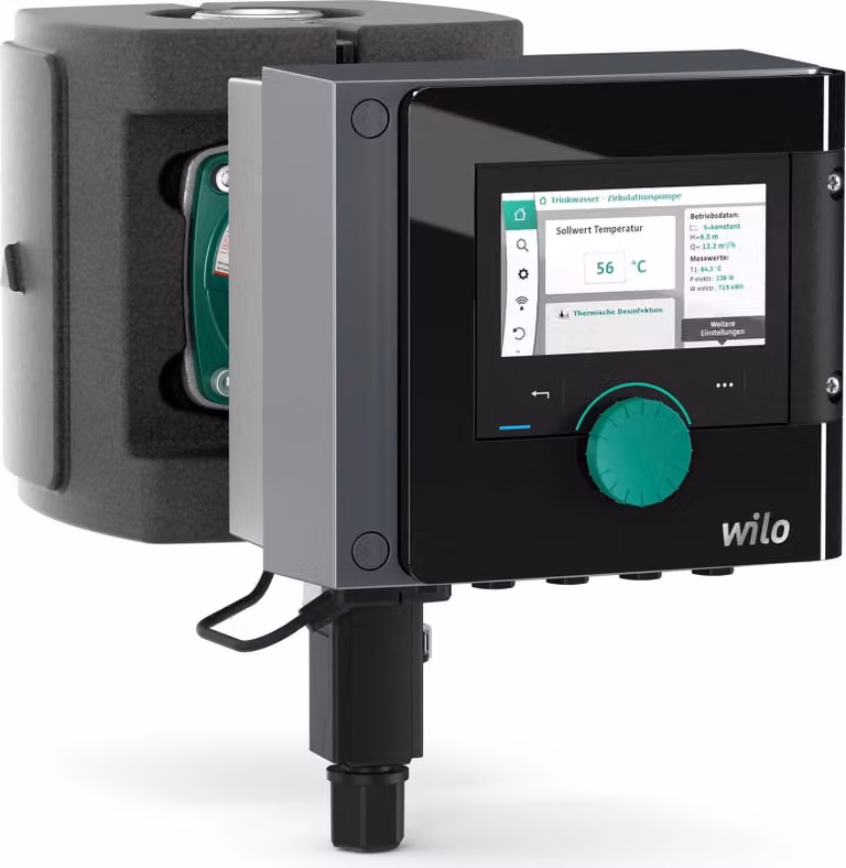 Pompa ad alta efficienza Wilo Stratos MAXO-Z 25/0,5-8, Rp 1", 180 mm, PN 10