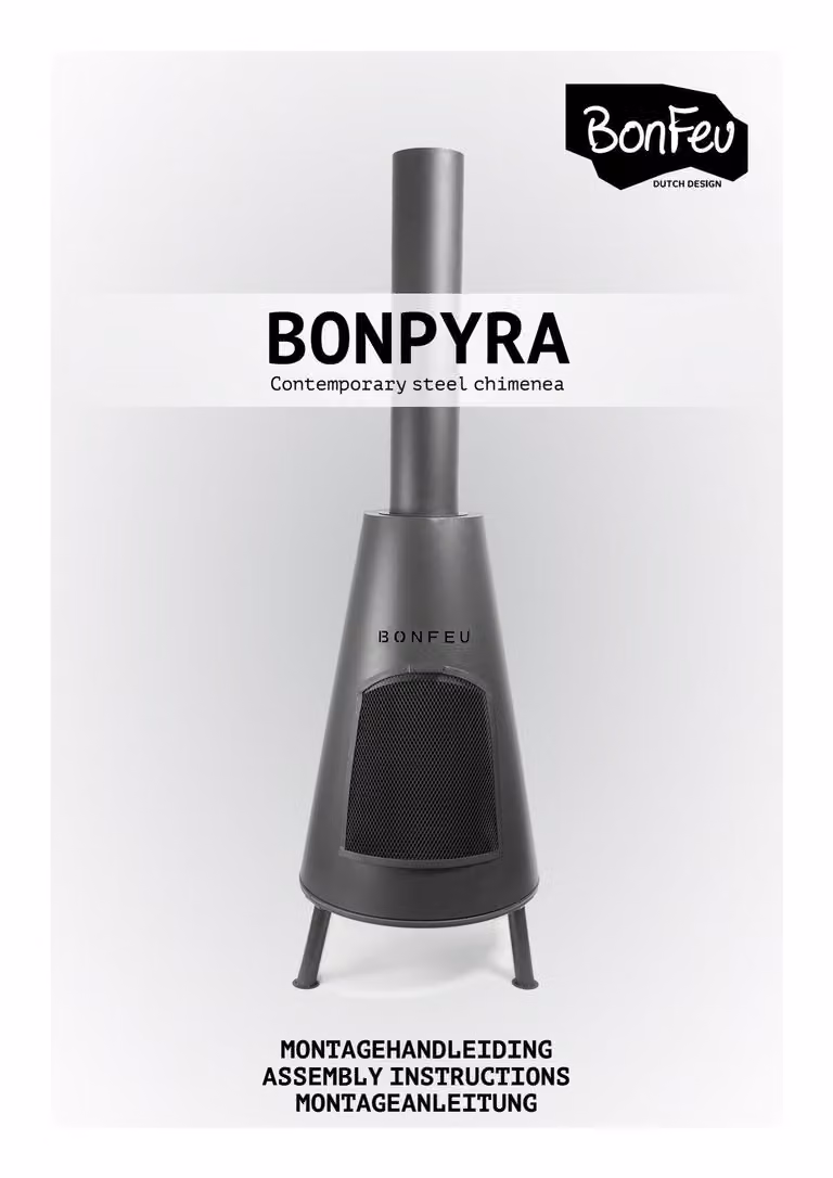 Stufe da giardino BonFeu BONPYRA - Ø 50 cm x H 166 cm