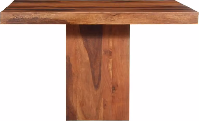 Tavolo da Pranzo 120x120x77 cm Legno Massello di Acacia