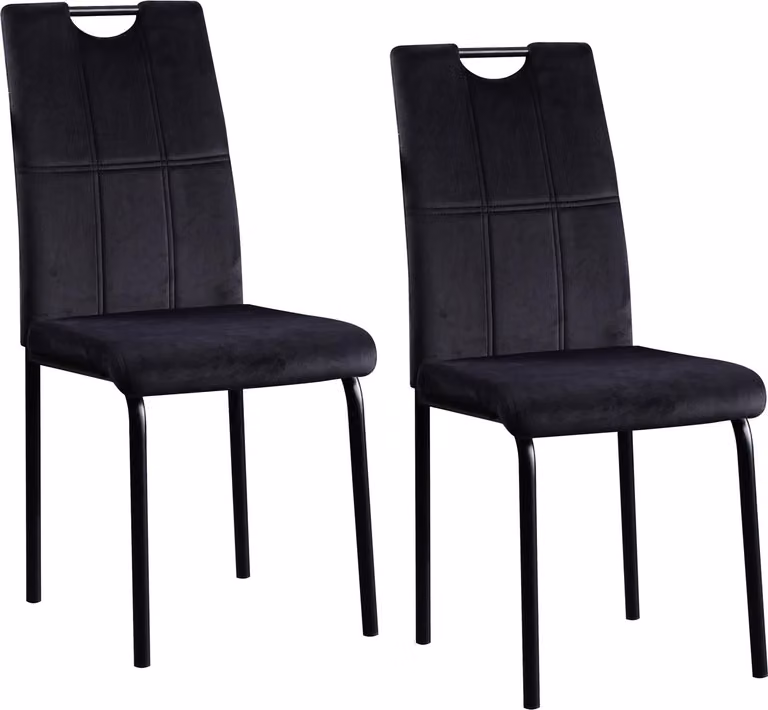 Set di 2 sedie Denton Velvet