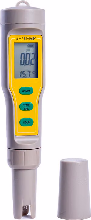 INF Contatore digitale dell'acqua / pHmetro per l'analisi dell'acqua