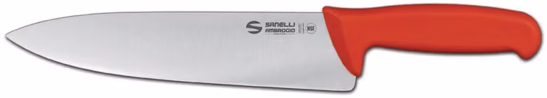 Trinciante cuoco cm 24 rosso linea Supra di Sanelli Ambrogio