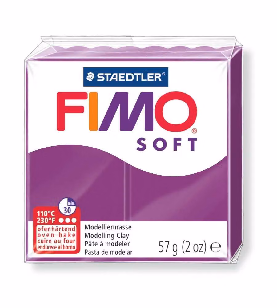 Pasta fimo soft 61 - 56 g porpora