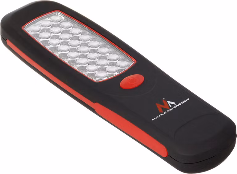 Lampada da officina Lampada da lavoro Gancio magnetico Lampada manuale a 24 LED Torcia Maclean