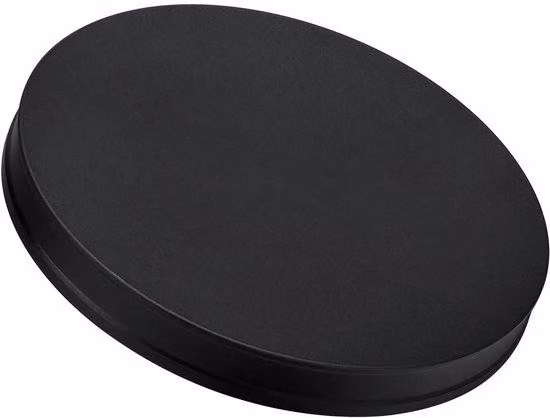 Base di ricambio per sabot da 51 mm in titanio con rivestimento PVD, fondo piatto