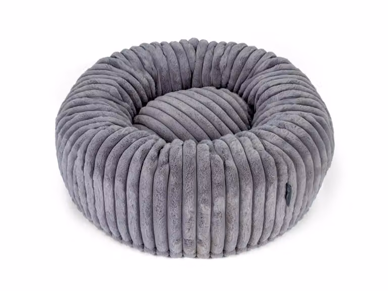 TrendPet Biscuit Spot Hundebett grigio (61x61x30cm)