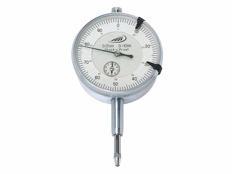 Helios Preisser Messuhr (ø 58 mm Außenring, rostfreier Stahl, DIN 878)
