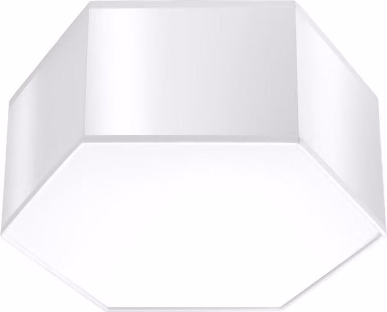 Lampada da soffitto SUNDE 13 bianco 2xE27 15W PVC 13.5x26.5x30.5cm Sollux Lighting